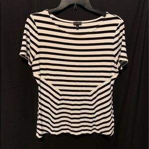 Talbots, woman’s, striped dress t-shirt